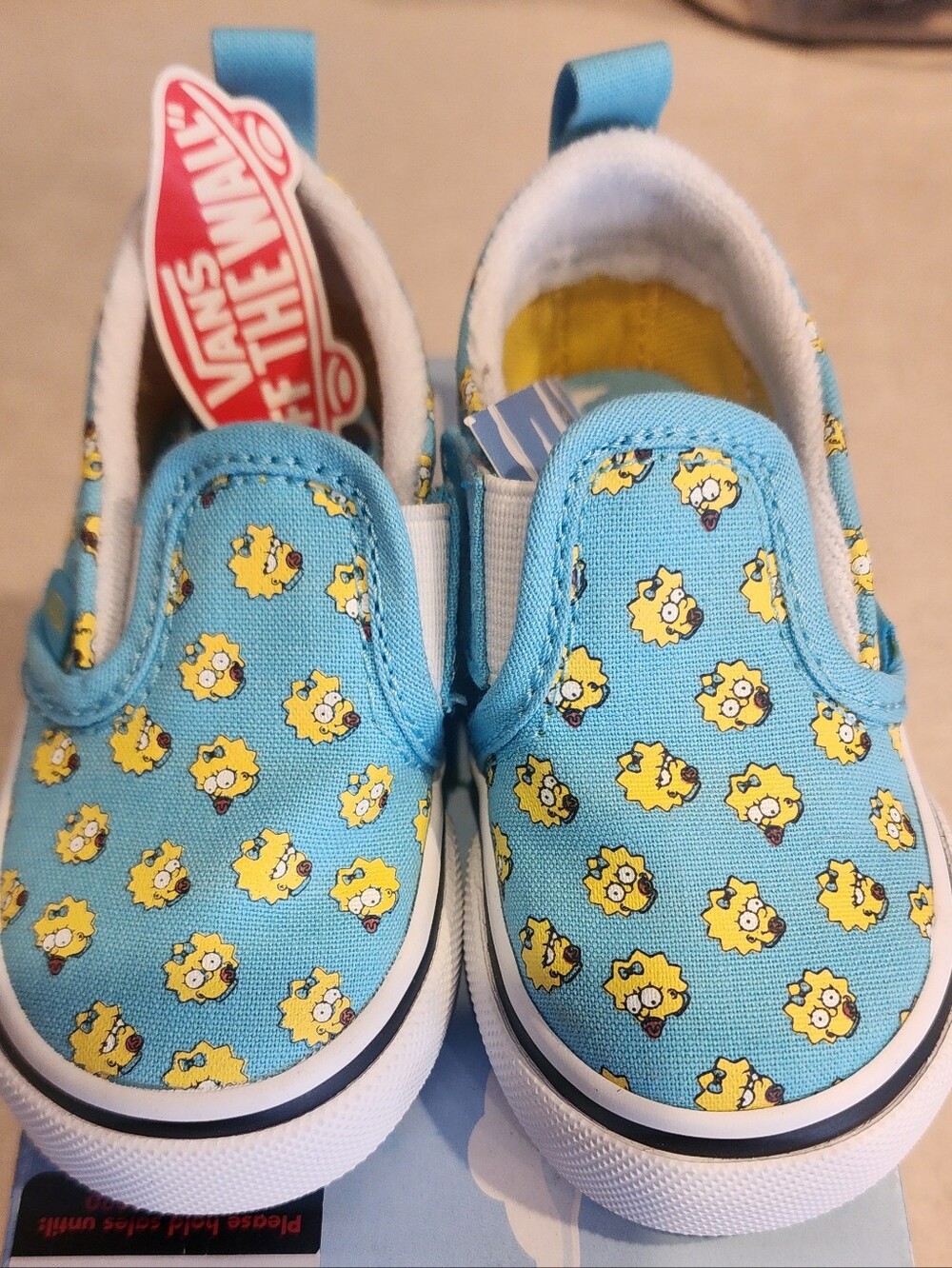 Vans Slip On The Simpsons Maggie Toddler Sz 5T
